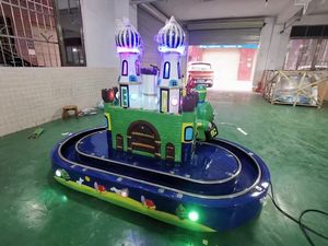 Paseo en tren de pista que funciona con monedas: Mini máquina de columpio de parque de atracciones para Centro Comercial/supermercado - Product Image 4