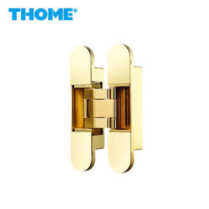 Bisagra Oculta Moderna 3D Ajustable de Aleación de Aluminio, Interna/Externa, con Cierre Suave para Puertas de Madera y Montaje Cruzado - Product Image 4