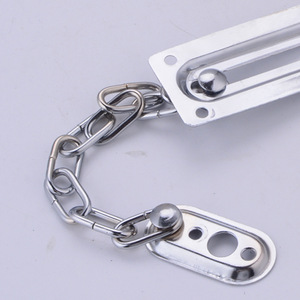 Stainless Steel Anti-Theft Chain Door <b>Lock</b> With Bolt For Home And Hotel Security Use - Product Image 3