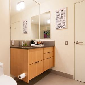 เงินและแปรงสแตนเลสอลูมิเนียมประตูตู้ดึงขอบจับ50มม. 2นิ้ว - Product Image 2