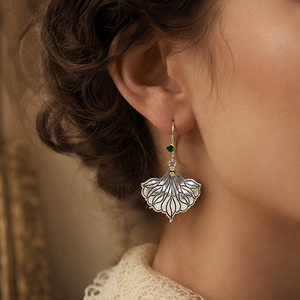 Orecchini a Foglia per Donne, Stile Vintage Naturale, Accessori per Orecchie da Indossare Quotidianamente - Product Image 2
