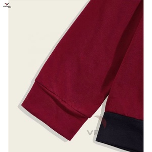 เสื้อฮู้ดดี้ผู้ชายไซส์ใหญ่ ผ้าฟลีซถัก ป้องกันลม ลายปักสีสันตัดกัน เป็นมิตรกับสิ่งแวดล้อม ไม่หดตัว ขายส่ง - Product Image 4