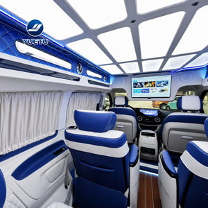Asientos de Cuero Plegables de Lujo para Minibús VIP, Conversión para <span class=keywords><strong>Camper</strong></span> Van W447 Vito Bus - Product Image 2