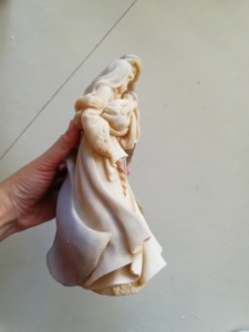 Figura de Resina de la Sagrada <span class=keywords><strong>Familia</strong></span>, Figura de Resina de Piedra, 9 Pulgadas - Product Image 3