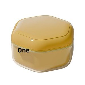 Boîte de rangement pour appareils orthodontiques, boîte de rangement rectangulaire pour appareils invisibles, boîte de nettoyage portable pour prothèses dentaires - Product Image 5
