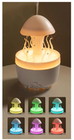Diffuseur d'arômes ultrasonique en forme de méduse avec logo personnalisé, humidificateur à gouttelettes de pluie, diffuseur d'huiles essentielles pour aromathérapie