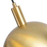 Suspension nordique moderne en verre, luminaire minimaliste à tête unique en or rose pour salle à manger
