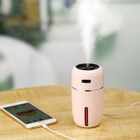 Petit humidificateur d'air USB silencieux en plastique pour voiture, diffuseur d'arômes portable avec aromathérapie pour la maison, le bureau, l'hôtel, utilisation sur le bureau