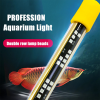 Lampe d'aquarium Zaohetian Factory T8 à tube de verre, éclairage RGB pour poissons dragons, éclairage de réservoir de poissons, lumière rouge pour eau claire