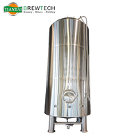 Réservoir de bière isobare sanitaire SUS304 de 12000 L pour brasserie commerciale, stockage de bière prête à l'emploi