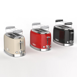 Máquina para Hacer Sándwiches y Pan Automática Multiusos de Nuevo Estilo, <span class=keywords><strong>Tostadora</strong></span> de 2 Rebanadas con Control de Temperatura - Product Image 6