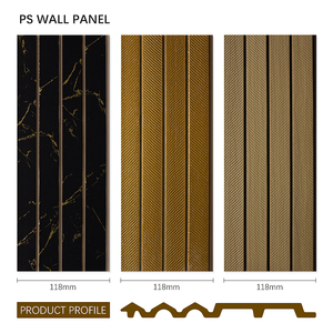 Panneau mural en PS de style moderne, imperméable, écologique, anti-moisissure, de haute qualité, <span class=keywords><strong>prix</strong></span> abordable, fabriqué en Chine, pour les murs intérieurs, usage domestique et commercial - Product Image 4