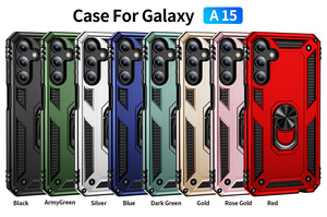 Funda de teléfono con soporte a prueba de golpes para Samsung A05 A14 S22 S24 ULTRA A32 A24 A12 <span class=keywords><strong>A23</strong></span> note 10 plus Hybrid Armor Back Cover - Product Image 6