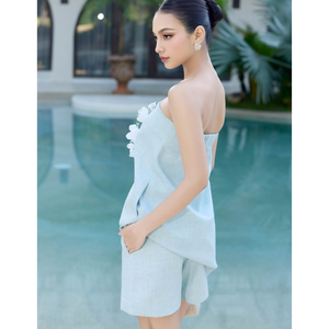 ไอซ์เกิร์ลคอลเลกชั่นไม่มีสายสีน้ำเงินอ่อนจากแบรนด์ท้องถิ่น Enzo & LEO Vietnam - Product Image 1