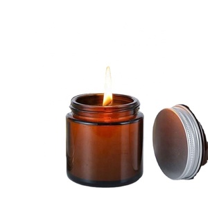 Venta Directa de Fábrica: Portavelas, Faroles y Frascos para Velas Aromáticas con Tapas Doradas, Plateadas y Negras - Product Image 5