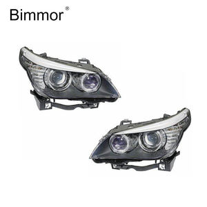 Bimmor 3 phare pour BMW E60 <span class=keywords><strong>Lci</strong></span> 2004-2010 couvercle de lentille en verre de phare avec remplacement de couvercle de phare xénon avant de sourcil - Product Image 5