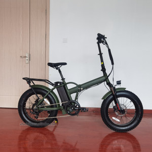 <span class=keywords><strong>Bicicleta</strong></span> Eléctrica <span class=keywords><strong>Plegable</strong></span> Portátil con Batería de Litio de 48V 15Ah, Motor Trasero Bafang, Neumáticos Gruesos de 20 Pulgadas * 4.0, <span class=keywords><strong>Bicicleta</strong></span> de Nieve <span class=keywords><strong>Plegable</strong></span> - Product Image 6