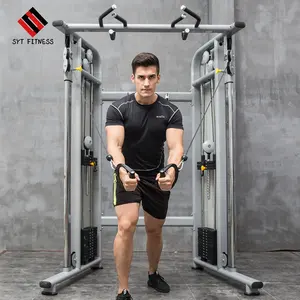 Commercial Gym Equipment Multi-Functional Strength Machine Multi Functional 3d Smith Machine Cable Crossover Trainer