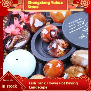 Giá bán buôn màu đen tự nhiên sỏi đá cảnh quan trang trí tự nhiên sông đá sỏi - Product Image 3