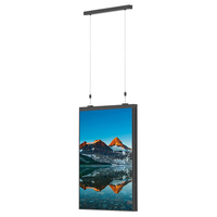 Hanging Window Smart Digital Signage Display with High Brightness Software CMS for Shopping Mall and Retail Store