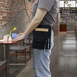 Bolsa de Cintura Premium para Restaurante con Logotipo Personalizado, Correa Ajustable, Portaplumas y Compartimento para Billetes - Product Image 4