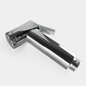 Portable Silver Hand Shattaf Toilet <strong>Bidet</strong> <strong>Sprayer</strong> Set Eco-Friendly <strong>ABS</strong> Plastic High Pressure Spray for Bathroom for <strong>Shower</strong> Room - Product Image 2