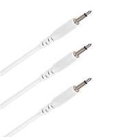 Câble mono DAJIANG OEM personnalisé de 3,5 mm en cuivre pur avec blindage en feuille pour synthétiseurs modulaires Eurorack