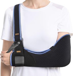 Cánh tay Sling Vai Immobilizer cho phụ nữ và nam giới, phù hợp với trái hoặc phải cánh tay-rotator Cuff hỗ trợ Brace y tế Sling cho vai - Product Image 1