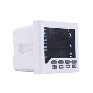 Lcd डिस्प्ले मीटरिंग विद्युत उपकरणों के साथ तीन चरण डिजिटल वोल्टमीटर पैनल मीटर डीसी एसी वोल्टेज मीटर - Product Image 3