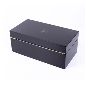 Boîte en bois noire personnalisée avec Logo fait sur mesure pour boîte à parfum cadeau, vente en gros - Product Image 4