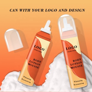 Belleza vegano colágeno cuerpo leche Mousse baño cuerpo hidratante loción corporal Mousse suero Aerosol para el cuidado de la piel seca - Product Image 4