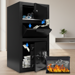 صندوق تخزين متعدد الطبقات من الفولاذ بالكامل، آمن ومضاد للسرقة، يعمل بالعملة المعدنية، للاستخدام التجاري عبر الحدود بين أوروبا وأمريكا على موقع إيباي، مناسب للشركات - Product Image 4