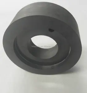 Bucha cerâmica da peça do tubo do anel Si3N4 para rolo de nitreto de silicone HP GPS