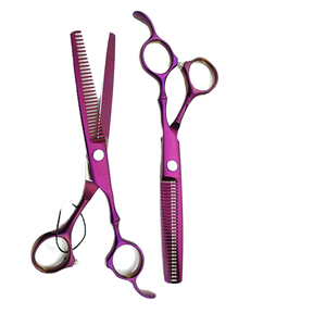 Tijeras de corte de pelo profesionales de alta calidad, afiladas y rectas para salón, peluquería, estilista, tijeras planas para el cabello - Product Image 3