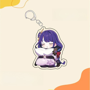 Llavero de acrílico Yuanshen Furina, colgante de personaje de almohada adorable de <span class=keywords><strong>Yae</strong></span> <span class=keywords><strong>Miko</strong></span>, Klee, Qiqi, <span class=keywords><strong>Raiden</strong></span> <span class=keywords><strong>Shogun</strong></span>, Nahida, regalo para fans del juego - Product Image 6