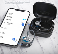 Écouteurs sans fil KZ AZ09 Pro, compatibles Bluetooth 5.2, câble de mise à niveau, module d'écouteurs sans fil