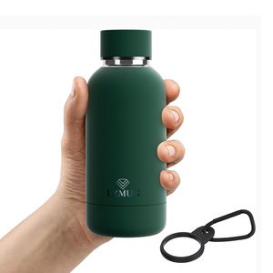 Botella de Agua Pequeña para Niños, Libre de BPA, 12 oz, con Clip, Doble Pared de Acero Inoxidable, Mantiene las Bebidas Frías por 24 Horas/Calientes por 12 Horas - Product Image 5