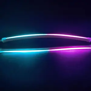 超薄5毫米6毫米贴片5050 RGB发光二极管霓虹灯12V DMX软绳sk6812防水汽车发光二极管霓虹灯条形灯