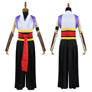 Disfraz de Cosplay de Infinite Skateboard, Sakurayashiki Kaoru, Kimono Blanco, Cinturón Rojo, Unisex, Kit de Juego de Rol de Anime - Product Image 3