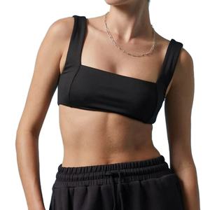 Sujetadores con Cuello Cuadrado, Venta Directa de Fábrica, Sujetadores de Tallas Grandes al por Mayor, Sujetadores Deportivos de Yoga para Mujer, Sujetadores Deportivos de Moda de Verano para Mujer - Product Image 1