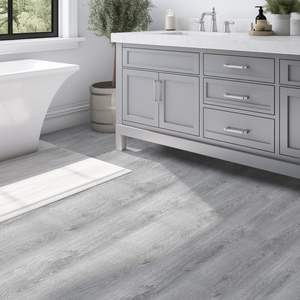 Утолщенные бетонные напольные прямые ПВХ наклейки для пола износостойкие водонепроницаемые Нескользящие пластиковые полы бытовые - Product Image 2