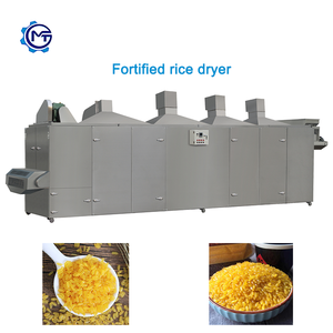 Machine à riz automatique de grande capacité, extrudeuse à double vis Delta Motor, haute capacité (250 kg/h), riz artificiel - Product Image 4