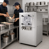 Machine à glace, machine à faire des glaces dures, usage commercial pour pâtisserie et confiserie, comptoir de desserts