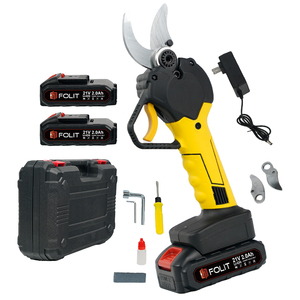 Điện cắt tỉa cây chi nhánh pruner 2 pcs lithium pin 30mm (1.2inch) Cắt Đường kính có thể gập lại nhựa xử lý - Product Image 6