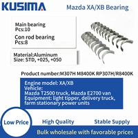 Roulements de vilebrequin et de bielle personnalisés en gros pour moteurs Mazda XA/XB, pièces moteur T2500 E2700, coque de roulement
