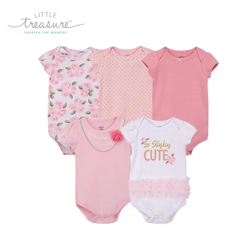 Amazon Hot Sale Hudson Baby Toddler Clothing Baby Clothes Cotton for Girls