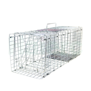 Haierc Live Pet <strong>House</strong> Heavy Duty Folding Raccoon Traps Humane Catch Release Trap for Raccoons Squirrels Simple Box Packaging - Product Image 2