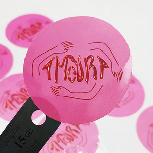 <strong>Adhesive</strong> Glossy Customized Stickersheet Printing Logo Round Logo Vintage <strong>Stickers</strong> - Product Image 3