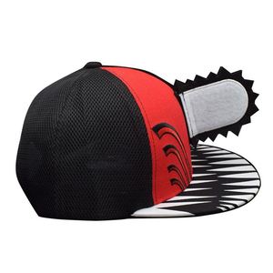 Casquette en toile de dessin animé Manga Cosplay Chainsaw Man Pochita Denji en gros - Product Image 4