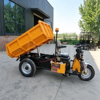 Tricycle électrique à benne basculante de 1,5 tonne, zéro pollution, longue autonomie, fabriqué en Chine pour les mines souterraines étroites
